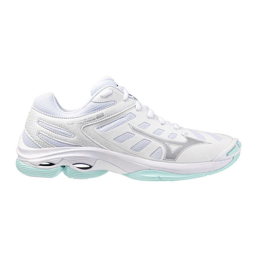 Mizuno WAVE VOLTAGE 2 White/Blue Tint